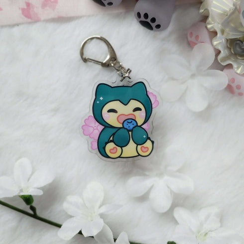 Snorlax Acrylic Keychain